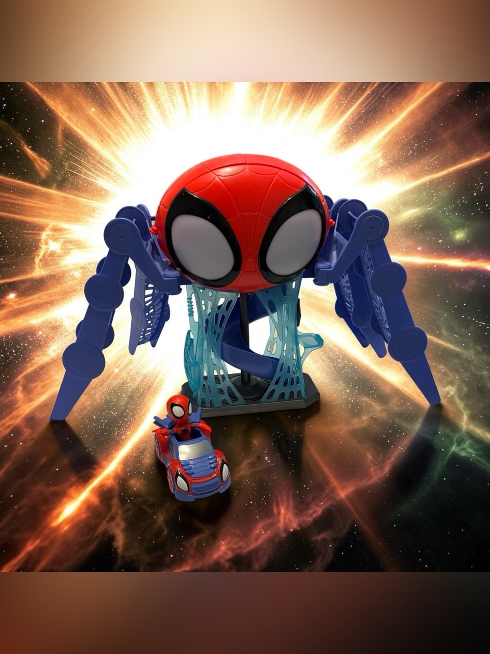 Marvel Spidey Amazing Friends Web Quarters Play Set Light & Sound Not Working